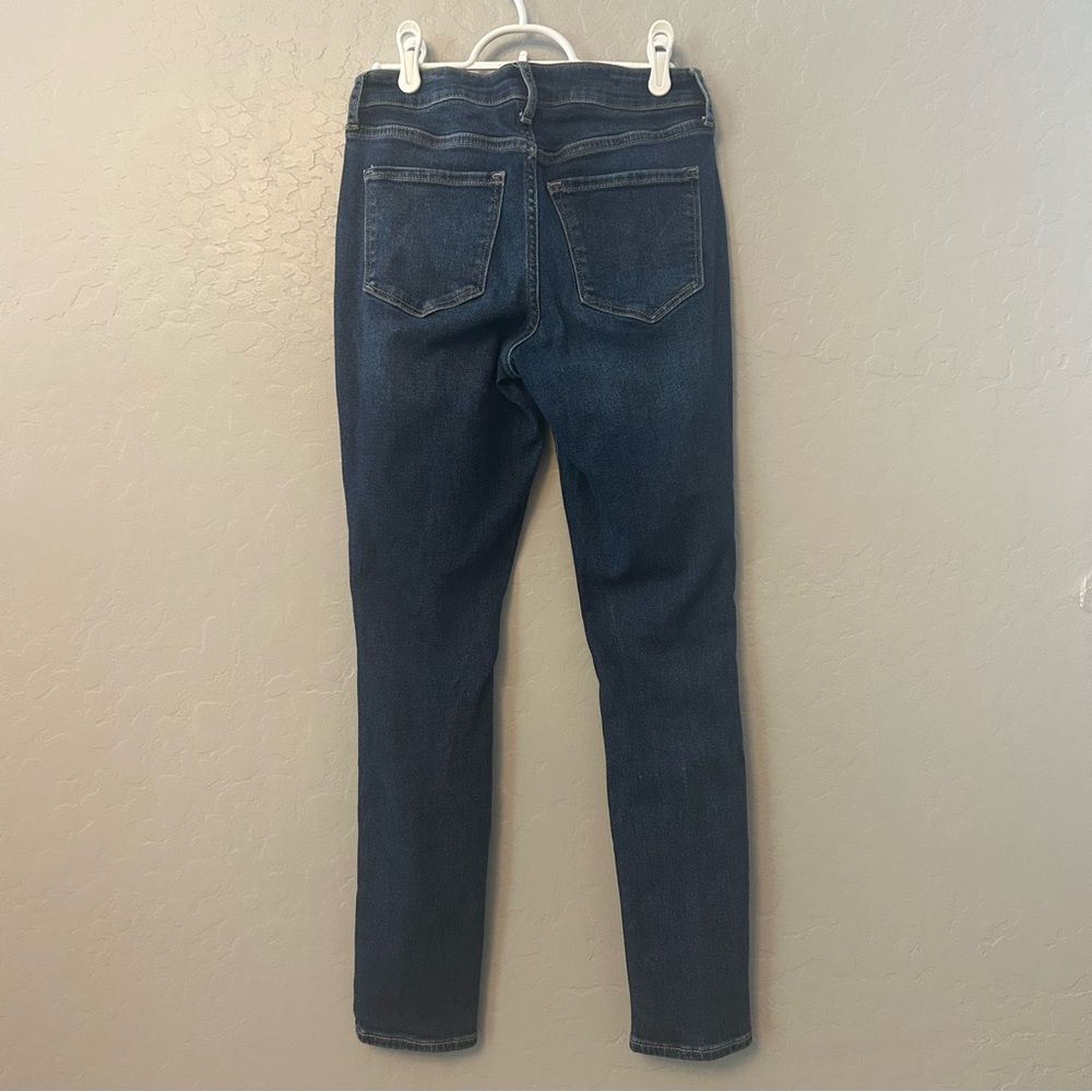 Old Navy high rise rockstar super skinny distressed jeans size 4 - Picture 16 of 16